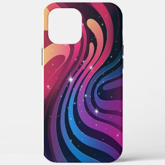 Funda Para iPhone 12 Pro Max Fondo de escritorio de degradado giratorio