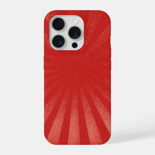 Fondo de explosión de sol rojo - Textura retro vin