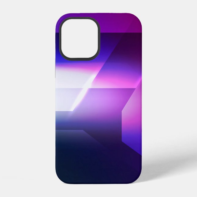 Funda Para iPhone Fondo de forma hexagonal abstractaabstracto, arte, (Reverso )