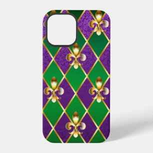 Funda Para iPhone 12 Pro Fondo de Joyería Mardi Gras