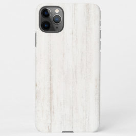 Funda Para iPhone 11Pro Max Fondo de madera blanca antigua