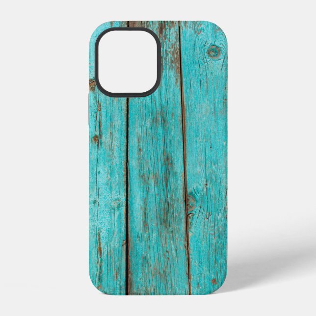 Funda Para iPhone Fondo de madera desgastada, madera, playa, fondo,  (Reverso )