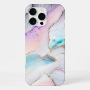 Funda Para iPhone 16 Pro Max Fondo de pintura de mármol abstracto líquido
