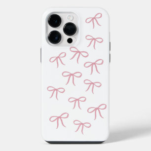 Funda Para iPhone 14 Pro Max Fondo de plegado rosado