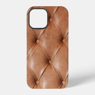 Funda Para iPhone 12 fondo de sofá de cuero