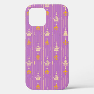 Funda Para iPhone 12 Fondo de textura sin fisuras en estilo retro vinta
