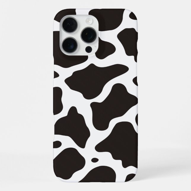 Funda Para iPhone Fondo del patrón de vaca (Reverso )