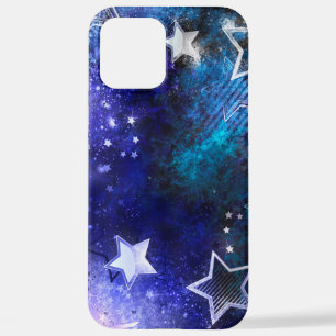 Funda Para iPhone 12 Pro Max Fondo espacial con estrellas