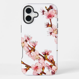 Funda Para iPhone 16 Plus Fondo floral rosado