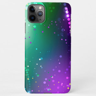 Funda Para iPhone 11Pro Max Fondo morado festivo Mardi Gras