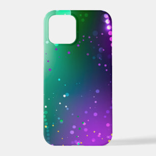 Funda Para iPhone 12 Pro Fondo morado festivo Mardi Gras