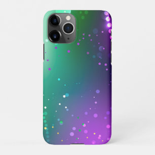 Funda Para iPhone 11Pro Fondo morado festivo Mardi Gras