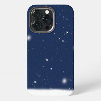 Funda Para iPhone 13 Pro Fondo nocturno nevado