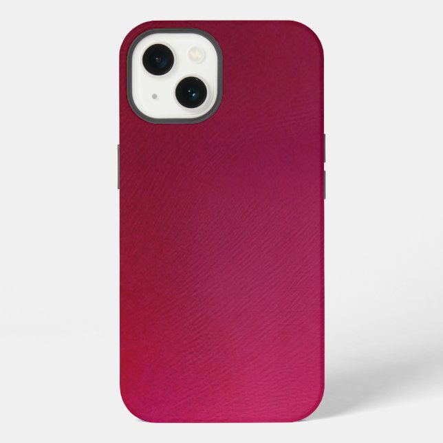 Funda Para iPhone Fondo rosa (Reverso )