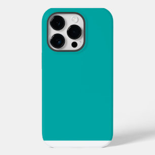 Funda Para iPhone 14 Pro Fondo turquesa si lo desea