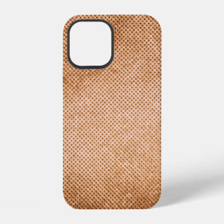 Funda Para iPhone 12 Fondo vintage de textura de lienzo.