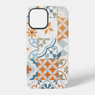 Funda Para iPhone 12 Fondo y textura con patrón de baldosas antiguas