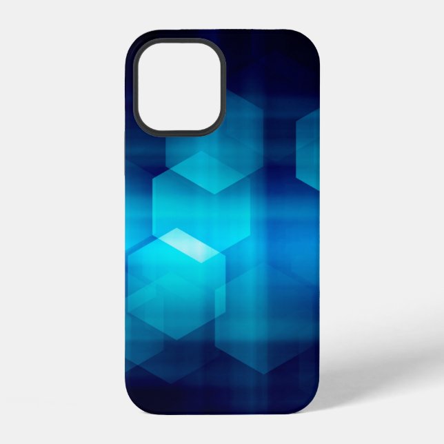 Funda Para iPhone fondos abstractos, fondo abstracto tipo matriz (Reverso )