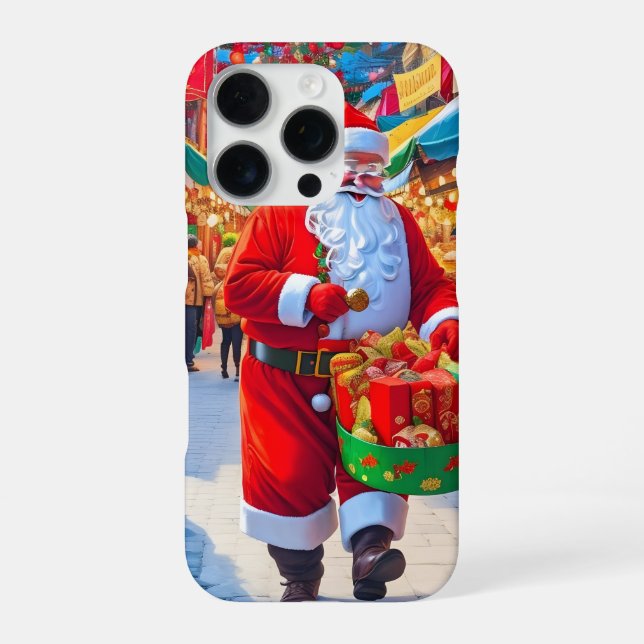 Funda Para iPhone Fondos de pantalla de Navidad para teléfono - Invi (Reverso)