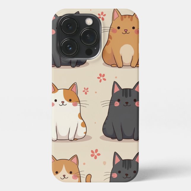 Funda Para iPhone fonecasa de gato (Reverso)