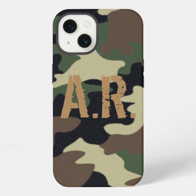 Funda para iPhone Forest Camo 6 (Reverso )