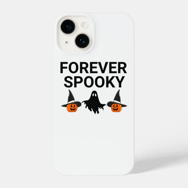 Funda Para iPhone Forever Spooky Phone Case (Reverso )