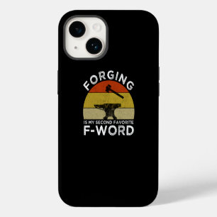 Funda Para iPhone 14 Forjar es mi segunda palabra favorita que empieza