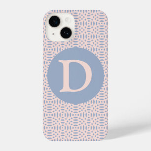 Funda Para iPhone 14 forma circular patrón transparente