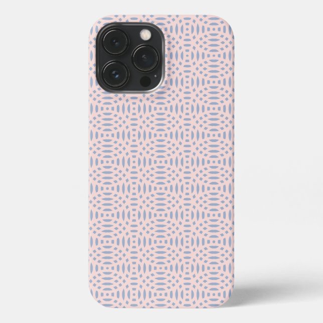 Funda Para iPhone forma circular patrón transparente (Reverso )