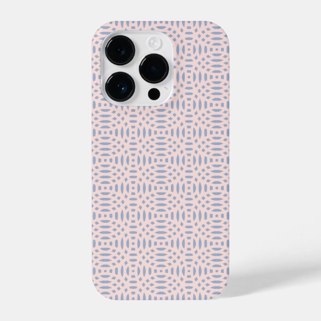 Funda Para iPhone forma circular patrón transparente (Reverso )