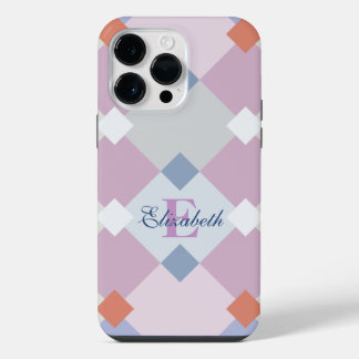 Funda Para iPhone 14 Pro Max Forma de diamante geométrico adorable personalizad