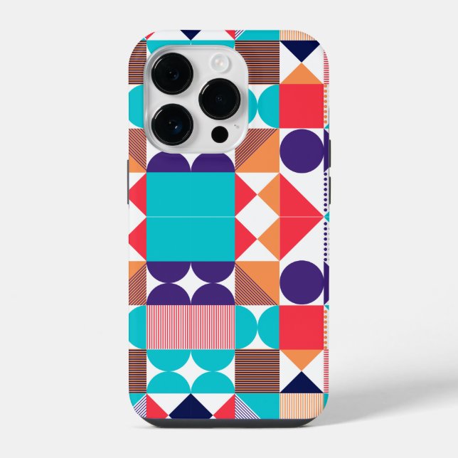 Funda Para iPhone Forma geométrica (Reverso )