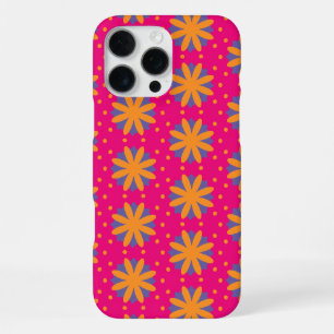 Funda Para iPhone 16 Pro Max formas de círculos florales coloridos