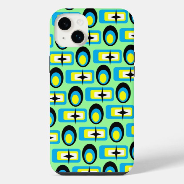 Funda Para iPhone Formas retro (Reverso)