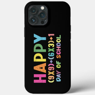 Funda Para iPhone 13 Pro Max Fórmula Matemática 100 Días De Colegio Divertido P