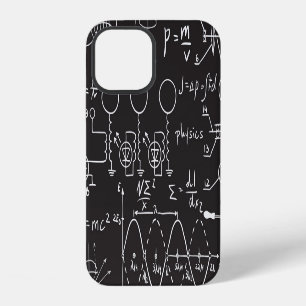 Funda Para iPhone 12 Fórmulas Científicas: Patrón de Cálculos en Pizarr