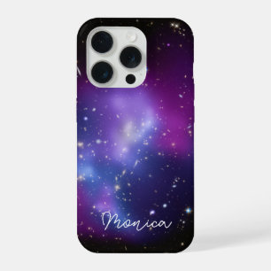 Foto celeste personalizada de la galaxia púrpura