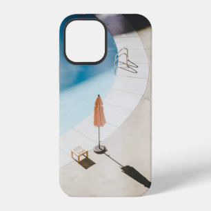Funda Para iPhone 12 Foto de ángulo alto de paraguas marrón