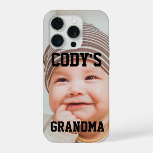 FOTO DE BEBÉ PERSONALIZADA PARA QUE LA ABUELA SE J