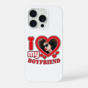 Foto de corazón personalizada amo a mi novio