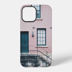FUNDA PARA iPhone 12 FOTO DE EDIFICIO CON ESCALERAS