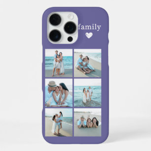 Funda Para iPhone 16 Pro Max Foto de Familia 6 Morado