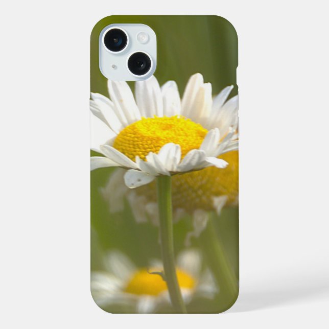 Funda Para iPhone Foto de margaritas  (Reverso )