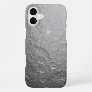 Funda Para iPhone 16 Plus Foto detallada de la Luna Llena   Superficie lunar