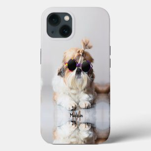 Foto divertida y genial de Shih Tzu personalizada