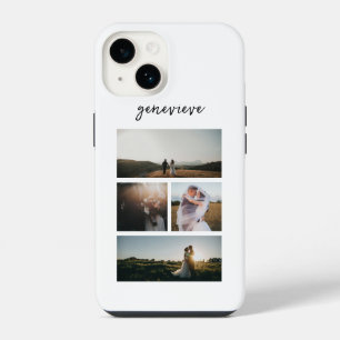 Funda Para iPhone 14 Foto en blanco y negro limpia moderna