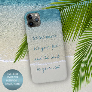 Funda Para iPhone 16 Pro Max Foto inspiradora de olas de surf turquesa acuático