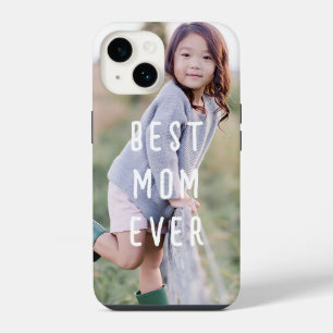 Funda Para iPhone 14 Foto moderna del Día de la Madre 'Mejor mamá del m
