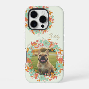 Funda Para iPhone 16 Pro Foto personalizada de Bulldog Francés personalizad