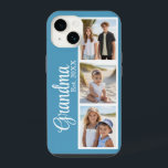 Funda Para iPhone 14 Foto personalizada de la abuela<br><div class="desc">Eleva tu teléfono con encanto sentimental usando nuestro estuche de foto-teléfono personalizado. Este funda reconfortante exhibe orgullosamente el preciado título de ‘Abuela' junto con tres franjas fotográficas de personalizable, lo que le permite mostrar recuerdos preciosos con sus seres queridos. Diseñado tanto para el estilo como para la sentimentalidad, este funda...</div>